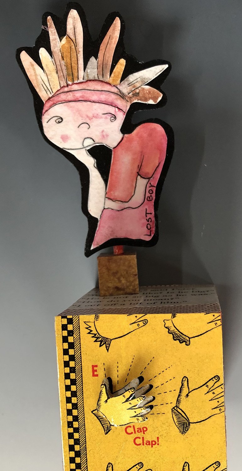 Unique paper doll — Wendy Zupan Whimsical Art